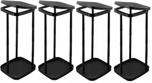 Zestaw 4x Stojak Stelaż Na Worki Śmieci 4x 120l
