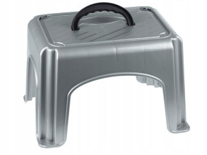 Taboret DRABINKA podest DO 150KG STOŁEK PLAST TEAM