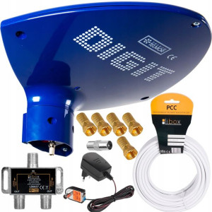 Antena Dvb-t/t2 Telmor Activa Zestaw 2tv Lte 5g 4k
