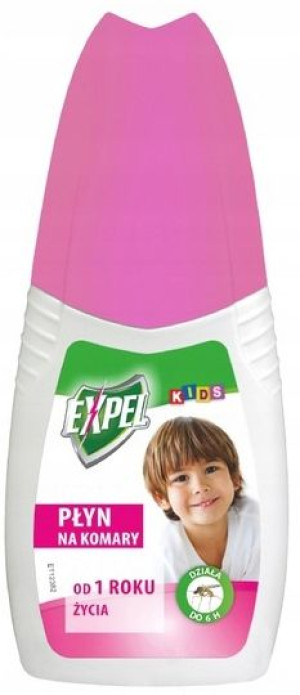 Płyn Na Komary Dla Dzieci Preparat Expel 60ml