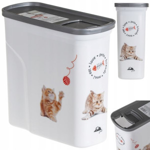Pojemnik Na Karmę Dla Kota Cats Curver 1,5kg 2l