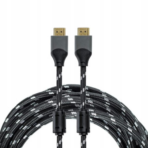 Kabel Przewód Hdmi-hdmi 4k Fhd Miedź Ethernet 10m