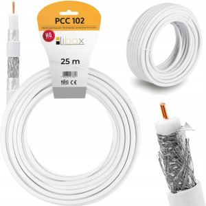 Kabel Przewód Koncentryczny Antenowy Pcc102 Cu 25m