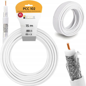 Kabel Przewód Koncentryczny Antenowy Pcc102 Cu 15m