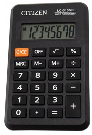 Kalkulator Kieszonkowy Lc-310nr, 8-cyfrowy