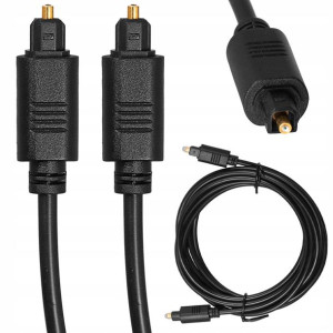 Kabel Przewód Optyczny Toslink T-t 1,5m Digital Hq
