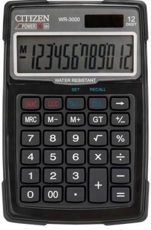 Kalkulator CITIZEN WR-3000 Wodoodporny odporny