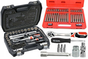 Yato Zestaw 72el Klucze Nasadowe Yt-38782 +40torx