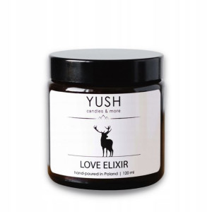 Yush Świeca zapachowa sojowa Love Elixir vege 120 ml