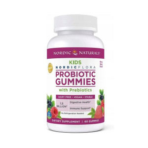 Probiotyk w żelkach dla dzieci 60x NORDIC NATURALS