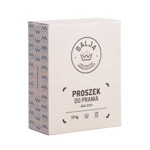Balja Ekologiczny Proszek do prania Białego 1,6 kg