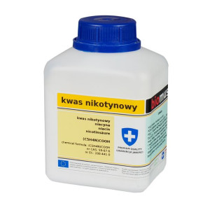 Biomus Kwas Nikotynowy Niacyna 100% proszek 250 g