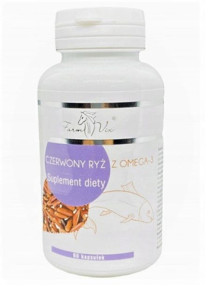 Suplement diety Farm-vix Czerwony ryż z omega 3 60