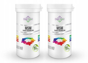 2X SIARKA ORGANICZNA MSM kapsułki 2X 60 szt (120)