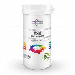 SIARKA ORGANICZNA MSM kapsułki 60 szt Soul-Farm
