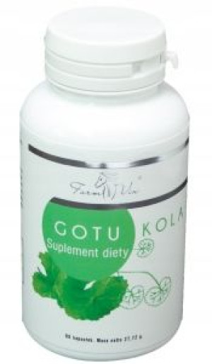Gotu kola 60kap wąkrotka azjatycka Farm-Vix