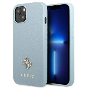 Oryginalne Etui Iphone 13 Guess Hardcase Saffiano 4g Small Metal Logo