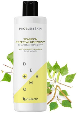 Vis Plantis Przeciwłupieżowy szampon do włosów z dziegciem brzozowym 400ml