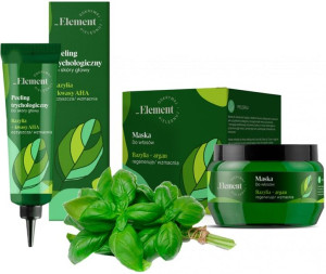 Kosmetyki przeciw wypadaniu włosów maska + peeling Zestaw