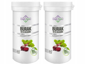 2X EKSTRAKT Z BURAKA 550mg, 60 kapsułek Soul-Farm