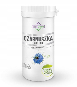 CZARNUSZKA mielona 540 mg / 60 kapsułek PREMIUM