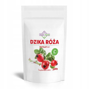 DZIKA RÓŻA EKSTRAKT + Witamina C, 200g Soul-Farm