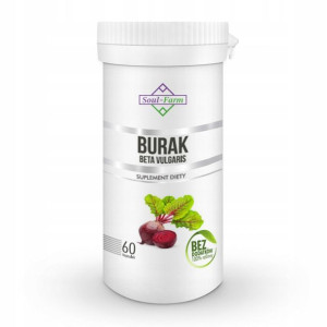 EKSTRAKT Z BURAKA 550mg, 60 kapsułek / Soul-Farm
