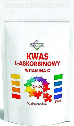 Witamina C Kwas L- Askorbinowy Soul-Farm 250g