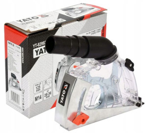 Osłona Z Odsysaniem Pyłu Do Szlifierki 125mm Yato