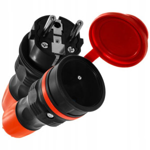 Zestaw Hermetyczny Gniazdo + Wtyczka Kel Ip54 250v