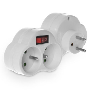 Rozgałęźnik Złodziejka Z Włącznikiem R-270ws 230v