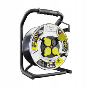 Przedłużacz Bębnowy 30m 3x1,5mm H07bq W-99263 Kel