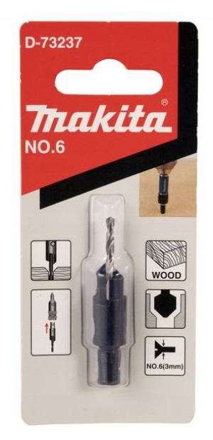 Pogłębiacz Stożkowy Do Drewna 2,4mm D-73237 Makita