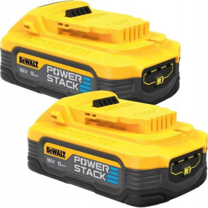 2x Akumulator 18v 5ah Powerstack Dcbp518h2 Dewalt