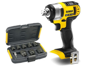 DeWalt Klucz Udarowy Zakrętarka + Nasadki Udarowe