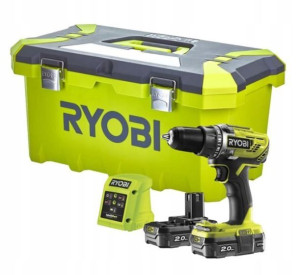 Akumulatorowa wkrętarka Ryobi R18DD3-220T 18V 2aku