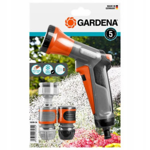 Zestaw do podlewania pistolet i przyłącza Gardena