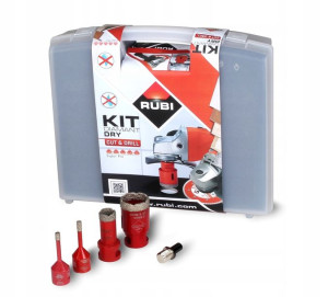 RUBI DRY GRES 6,8,10,12mm koronki otwornica wiertł