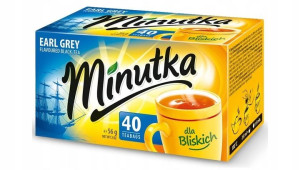Herbata Czarna MINUTKA EARL GREY Ekspresowa 56g
