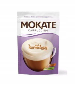CAPPUCINO Mokate KARMELOWE Torebka Karmel 110g