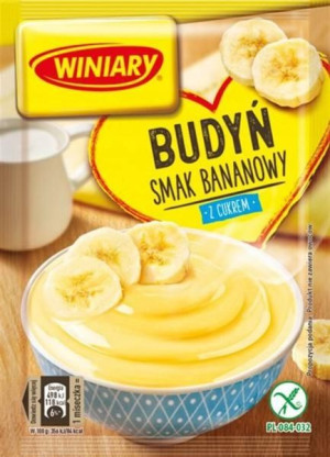 BUDYŃ Winiary BANANOWY z Cukrem DESER 60g