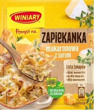 Winiary Pomysł Na Zapiekanka Makaron Z Serem 47g