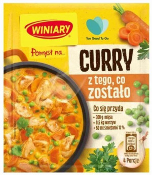 WINIARY Pomysł Na CURRY z Tego Co Zostało 30g