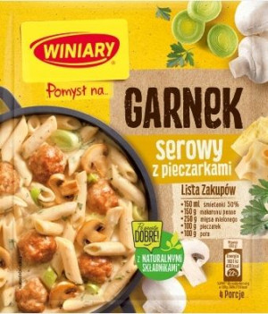 Winiary Pomysł Na Serowy Garnek Z Pieczarkami 34g