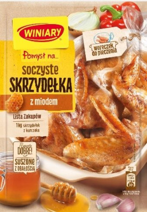 Winiary Pomysł Na Soczyste Skrzydełka Z Miodem 28g