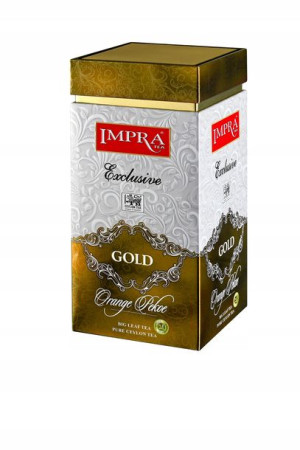 Herbata Czarna IMPRA GOLD Liściasta Puszka 200g