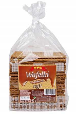 MK Wafelki w Polewie Toffi 300 g