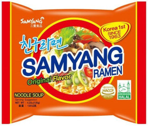 Instant Ramen Zupka Koreańska o Smaku Pikantnej Zupy Wołowej 120g SAMYANG