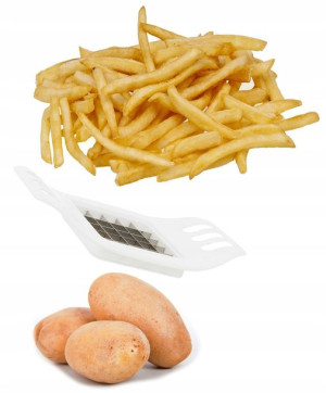 Krajacz Nóż do Frytek Krojenia Warzyw Ziemniaków