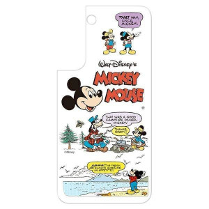 Panel Samsung/ Etui Frame Cover Do Galaxy S22+ Disney Mickey Biały/white
